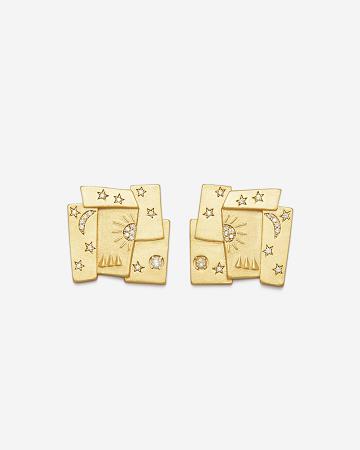 JW PEI Cosmos Combination Earrings Women Jewelry Gold | SG1117WY