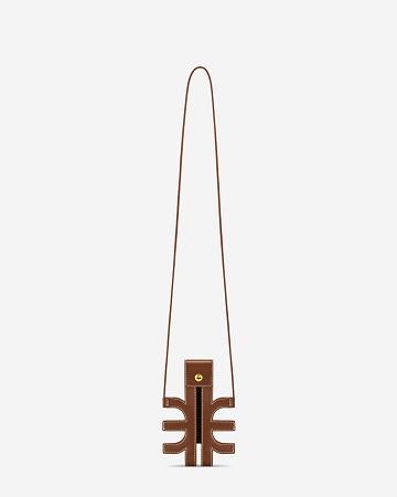 JW PEI FEI Cut-Out Women Phone Bag Brown | SG1355YU