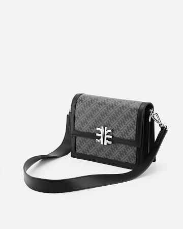 JW PEI FEI Mini Flap Women Crossbody Bags Black | SG1501CE