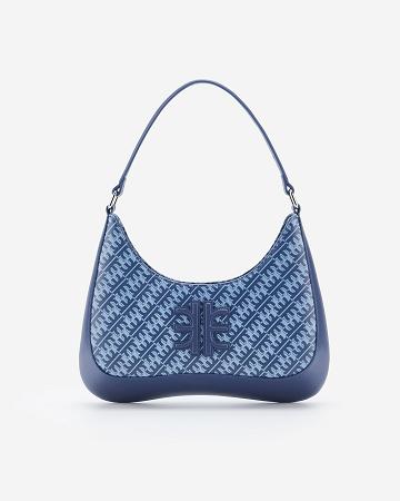 JW PEI FEI Ruby Women Shoulder Bags Navy | SG1249RW