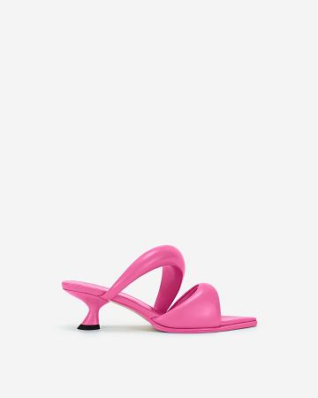 JW PEI JW PEI Sara Mule Women Shoes Pink | SG1041RW