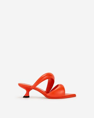 JW PEI JW PEI Sara Mule Women Shoes Red | SG1044UT