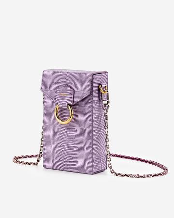 JW PEI Lola Gradient Chain Women Phone Bag Purple | SG1318XF