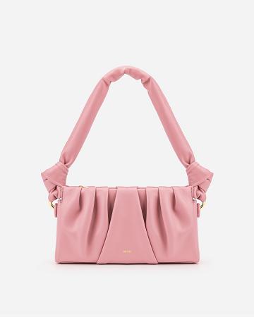 JW PEI Mila Women Shoulder Bags Pink | SG1196EX