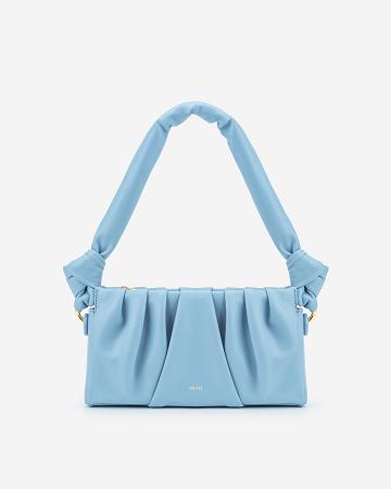 JW PEI Mila Women Shoulder Bags Turquoise | SG1197RW