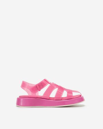 JW PEI Piper Platform Sandal Women Shoes Pink | SG1018UT