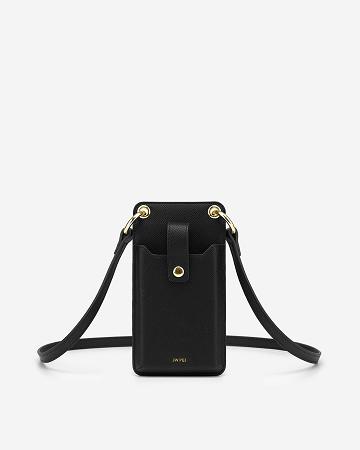 JW PEI Quinn Women Phone Bag Black | SG1312GL