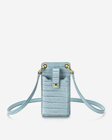 JW PEI Quinn Women Phone Bag Turquoise | SG1314JJ