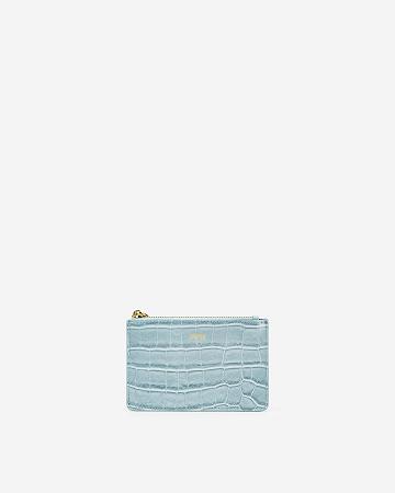 JW PEI Quinn Zipped Women Cardholders Turquoise | SG1166NB