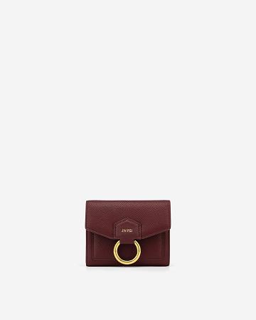 JW PEI Stella Women Wallets Burgundy | SG1005ZG