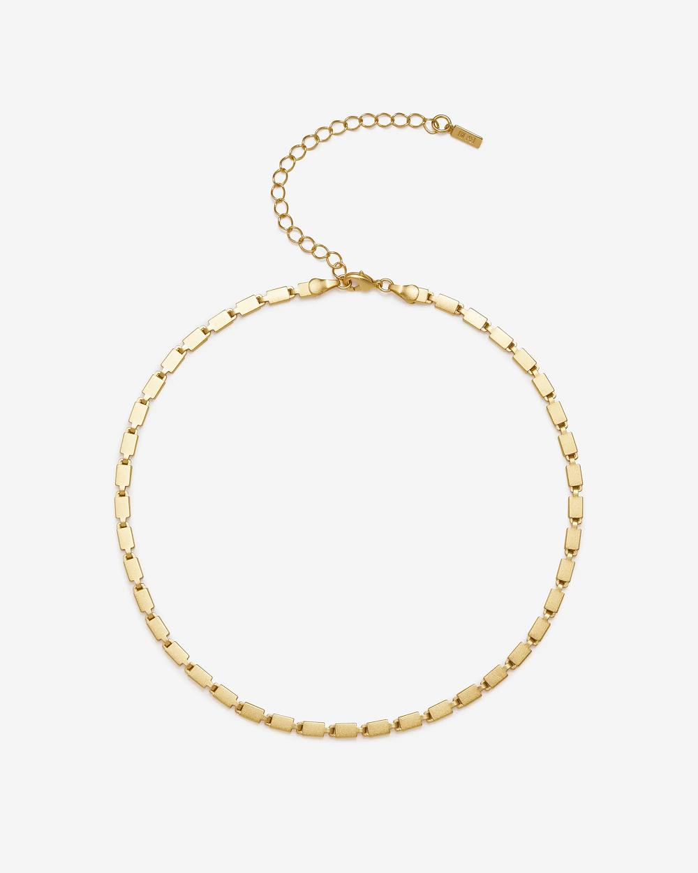 JW PEI D Chain Necklace Women Jewelry Gold | SG1102DN