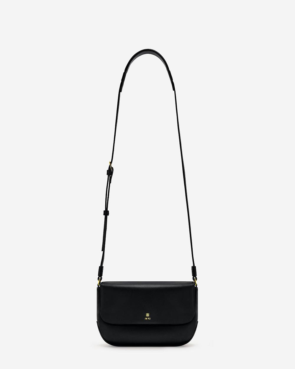 JW PEI Debby Flap Women Crossbody Bags Black | SG1512UT