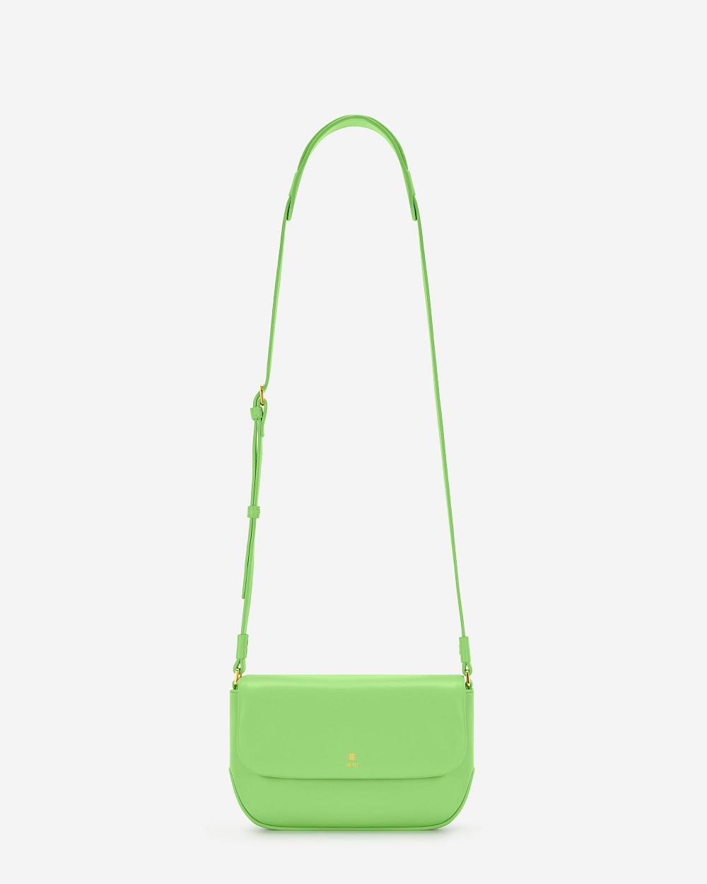 JW PEI Debby Flap Women Crossbody Bags Green | SG1515PQ