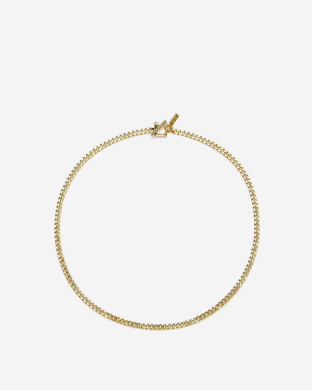 JW PEI E Chain Necklace Women Jewelry Gold | SG1101SO