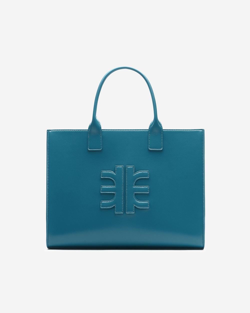 JW PEI Gia Medium Tote Women Handbag Turquoise | SG1401MA