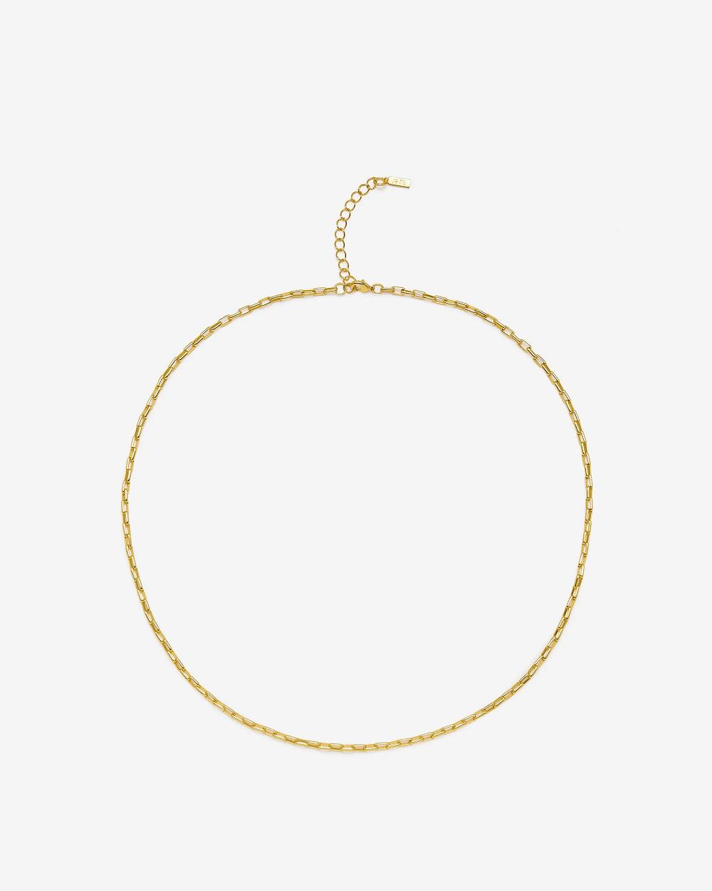 JW PEI H Chain Necklace Women Jewelry Gold | SG1080JJ