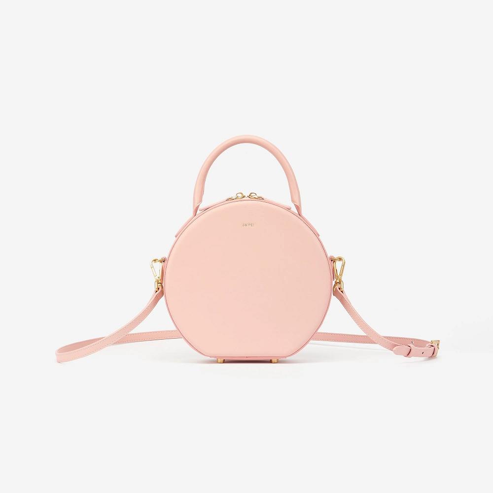 JW PEI Mini Circle Top Handle Women Handbag Pink | SG1396XF