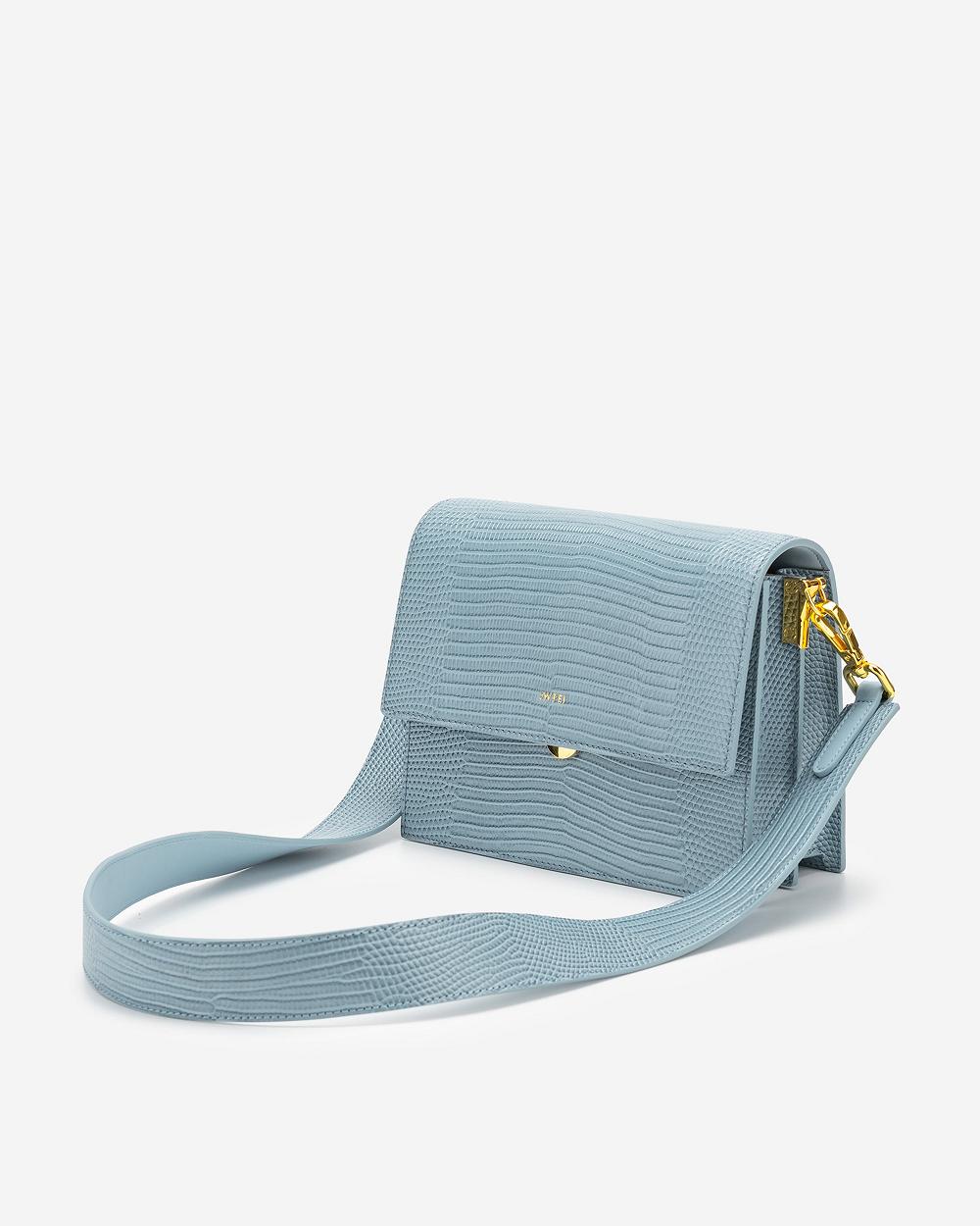 JW PEI Mini Flap Women Crossbody Bags Turquoise | SG1464AP