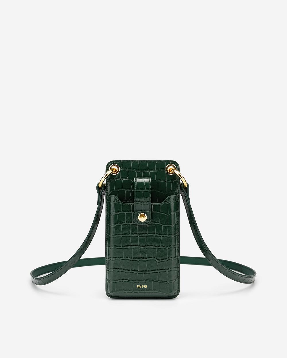 JW PEI Quinn Women Phone Bag Green | SG1311FM