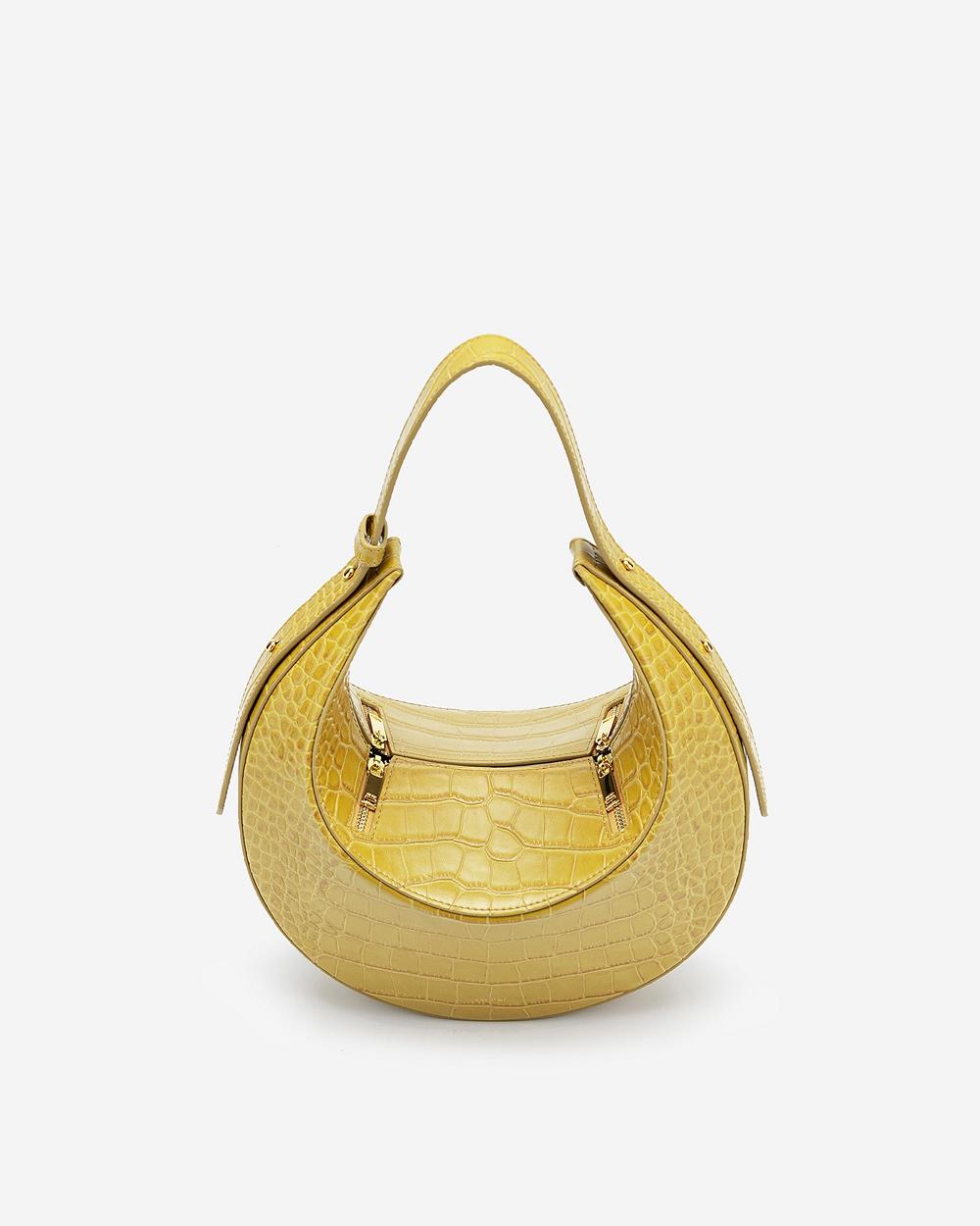 JW PEI Rantan Women Handbag Yellow | SG1385PQ