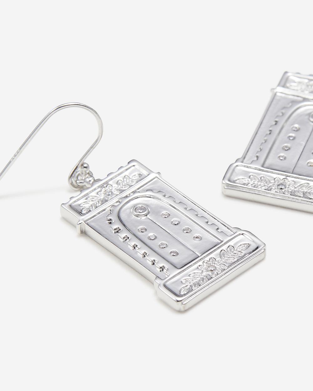 JW PEI Roman Arch Earrings Women Jewelry Silver | SG1063MA