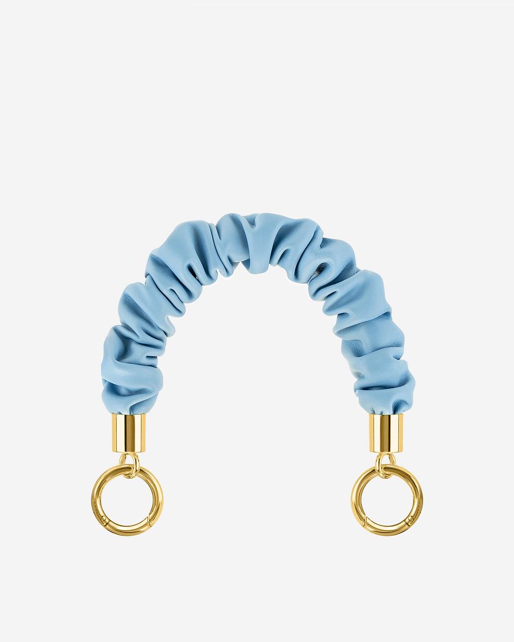 JW PEI Scrunchie Women Chain Strap Turquoise | SG1134LH