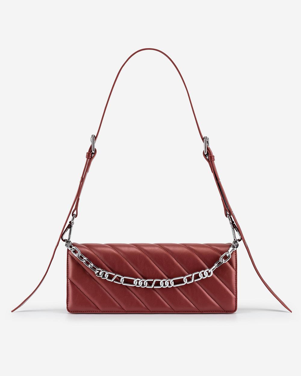 JW PEI Sophie Women Crossbody Bags Burgundy / Red | SG1451BC