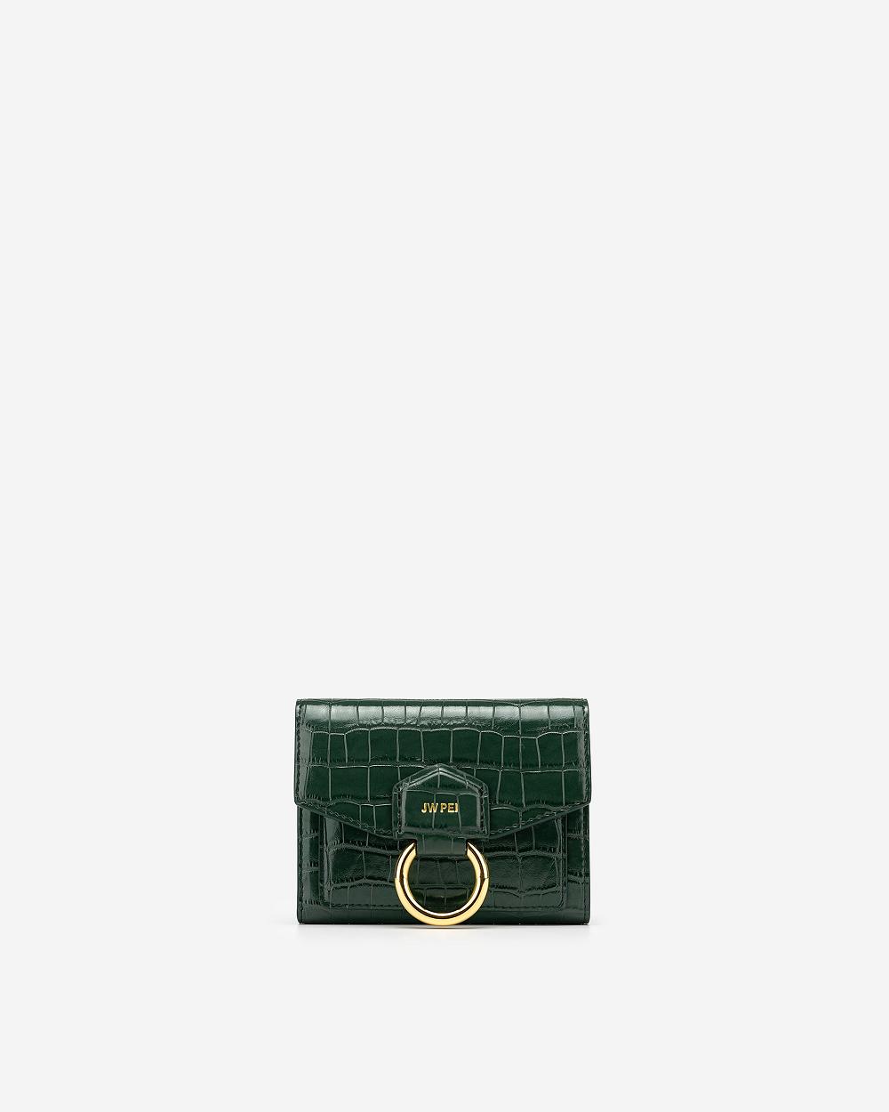 JW PEI Stella Women Wallets Green | SG1001HK