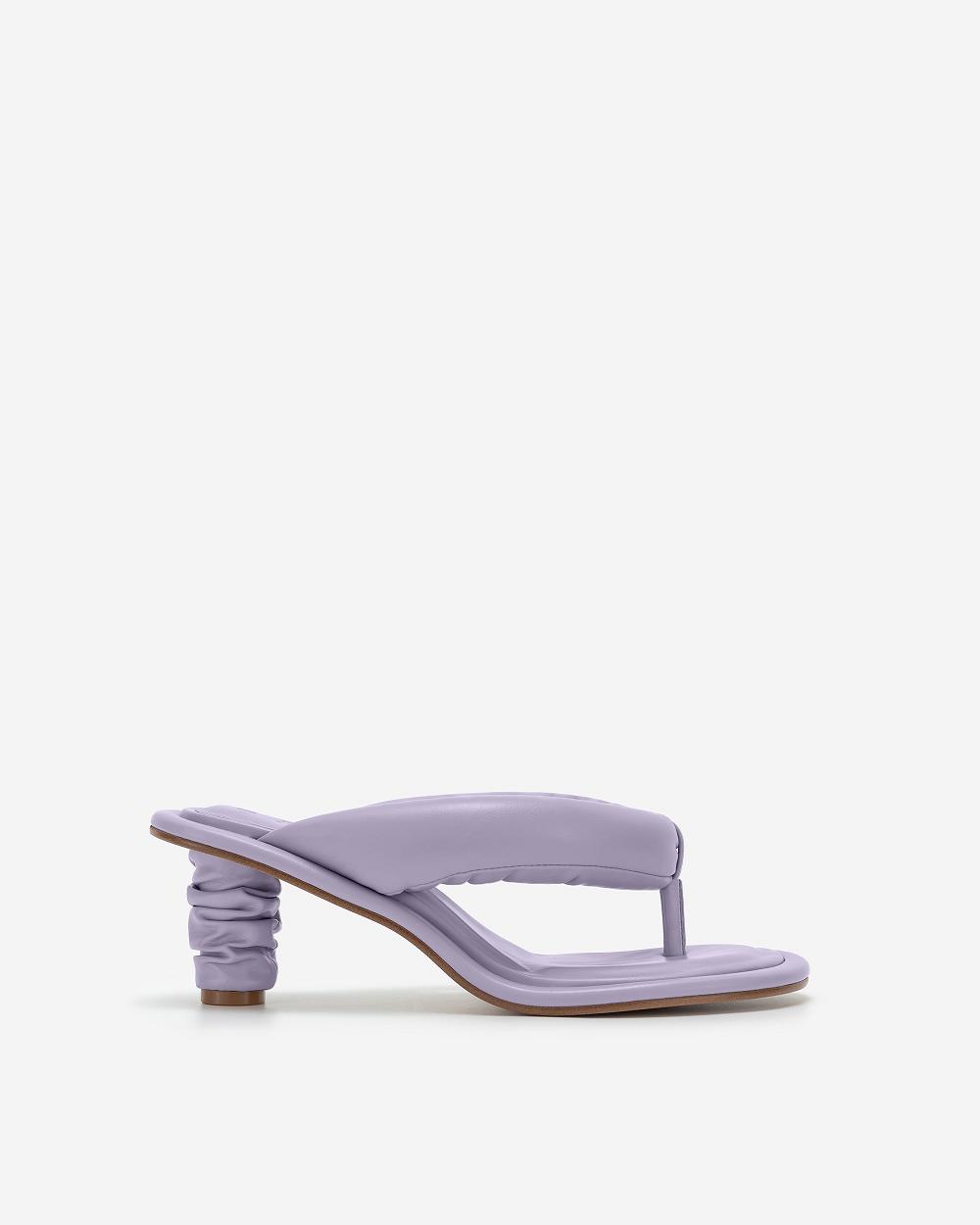 JW PEI Talia Puffed Sandal Women Shoes Purple | SG1007CE