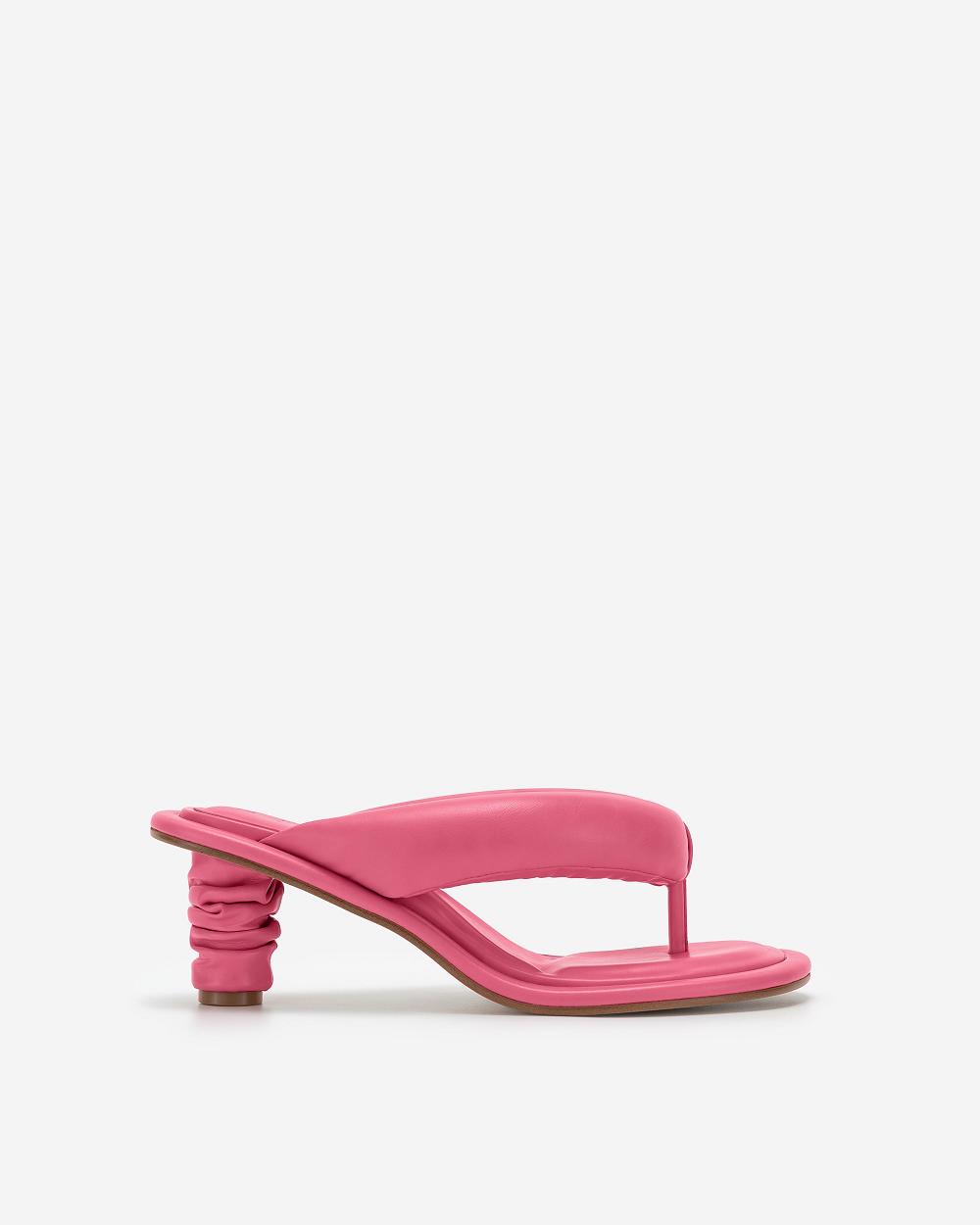 JW PEI Talia Puffed Sandal Women Shoes Pink | SG1008VD